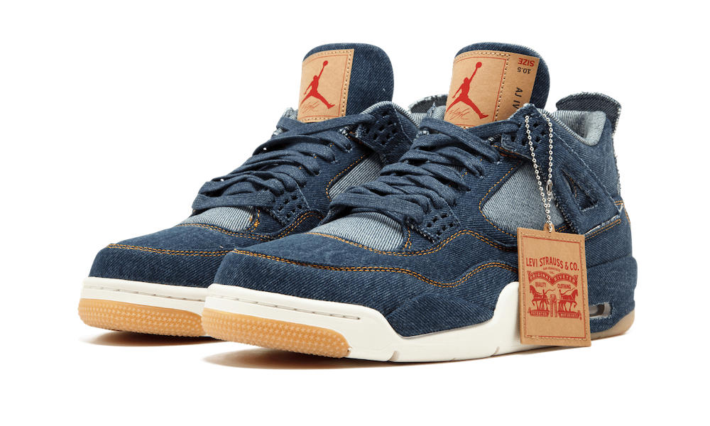 Levis Air Jordan 4 Denim